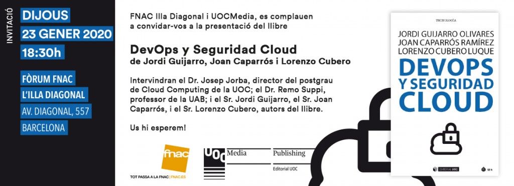 Primer Meetup Cloud Admins Barcelona (23/1 18:30 FNAC L'Illa Diagonal)