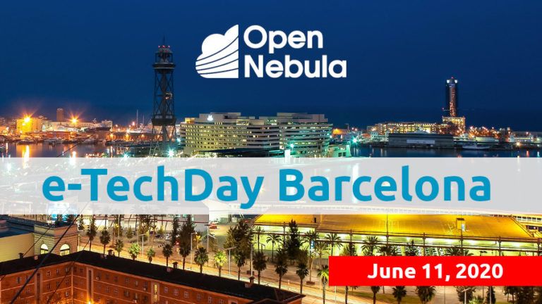 Cloudadmins Barcelona MEETUP: OpenNebula Cloud e-TechDay 11/6 16:00h