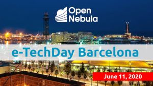 Cloudadmins Barcelona MEETUP: OpenNebula Cloud e-TechDay 11/6 16:00h